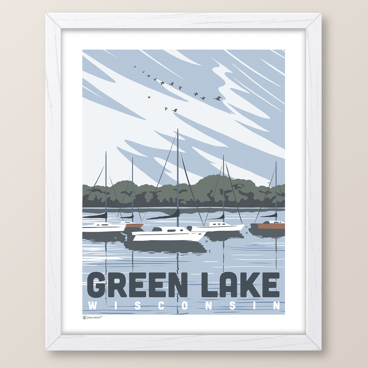 Green Lake Wisconsin Print