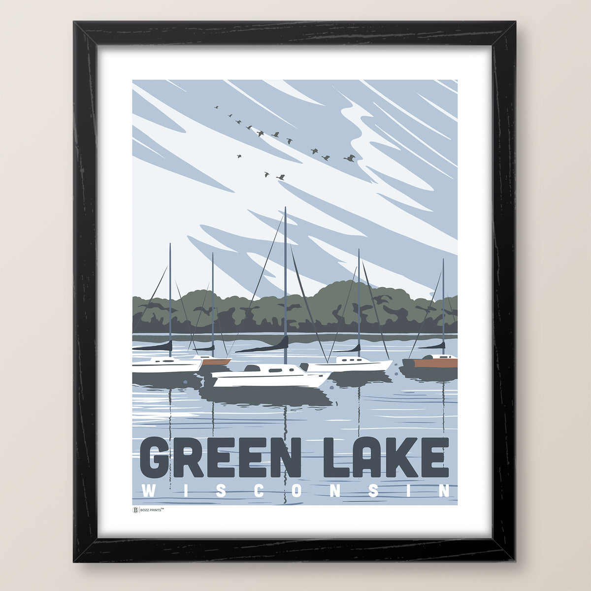 Green Lake Wisconsin Print