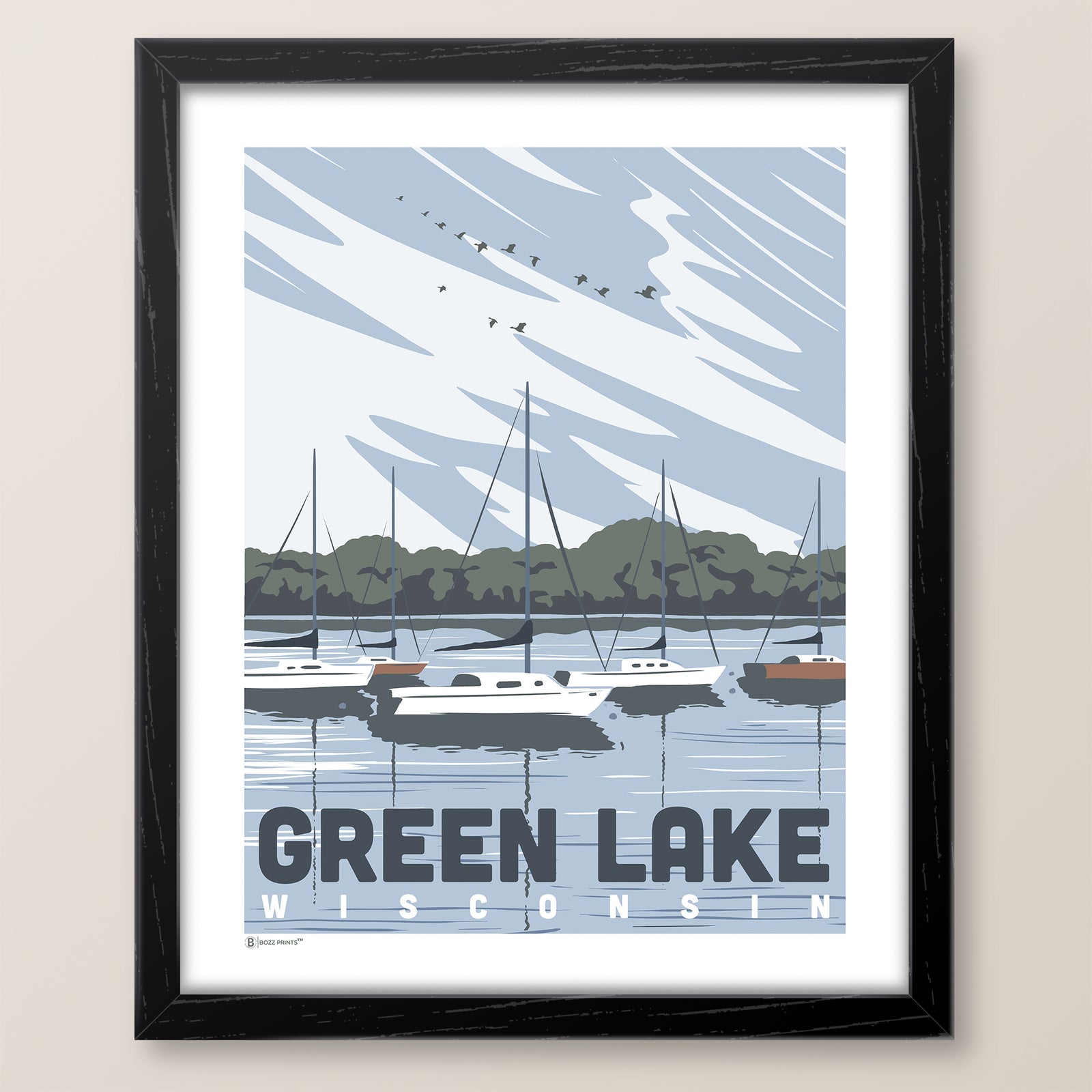 Green Lake Wisconsin Print