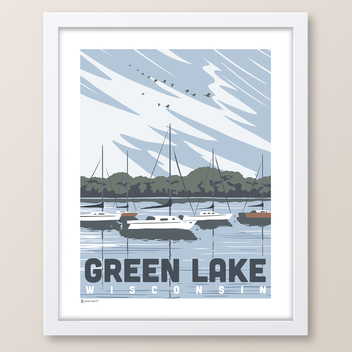Green Lake Wisconsin Print