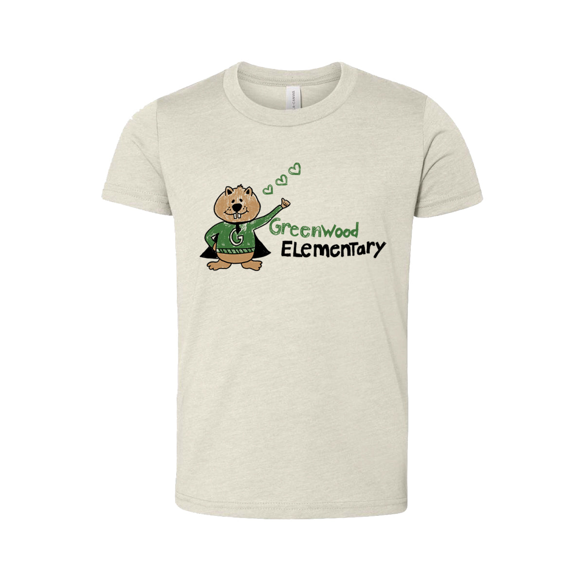 Greenwood Elementary Super Woodchuck Youth T-Shirt