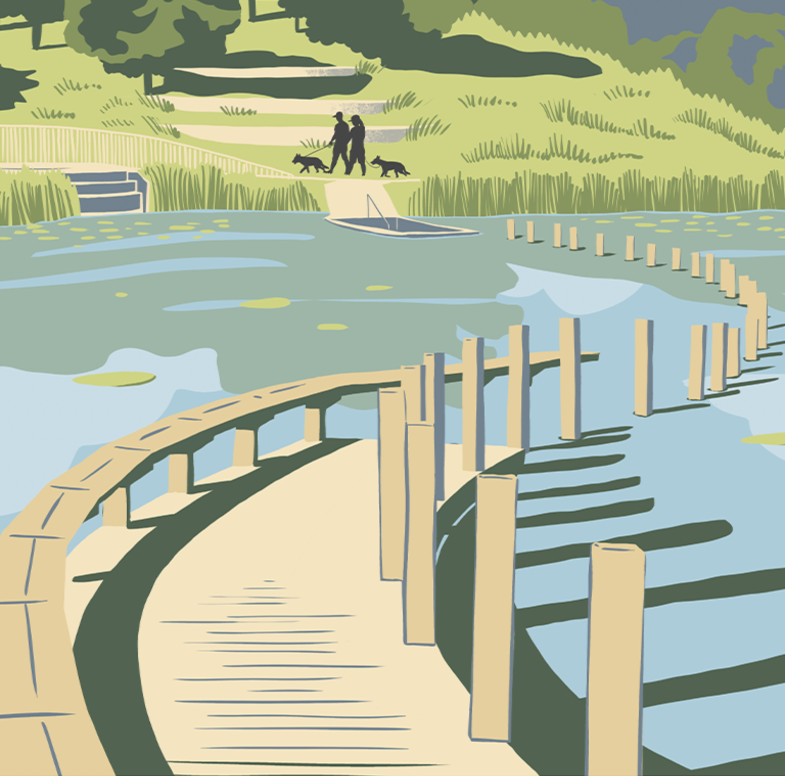 Greenwood Park Print