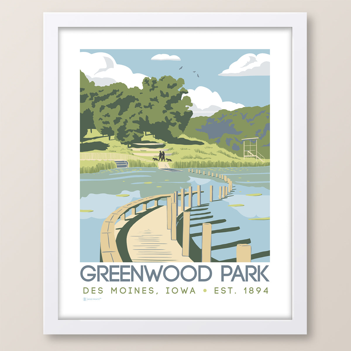 Greenwood Park Print