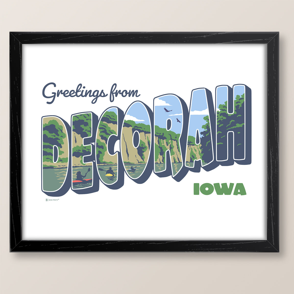 Greetings from Decorah Print