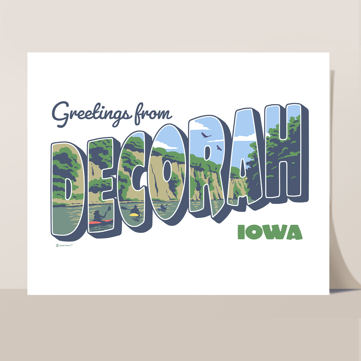 Greetings from Decorah Print