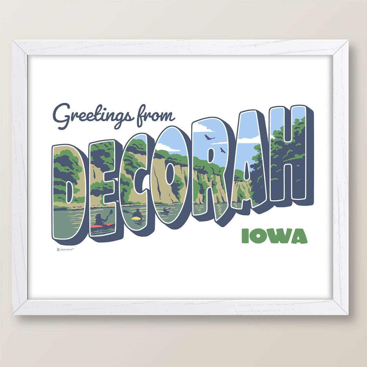 Greetings from Decorah Print