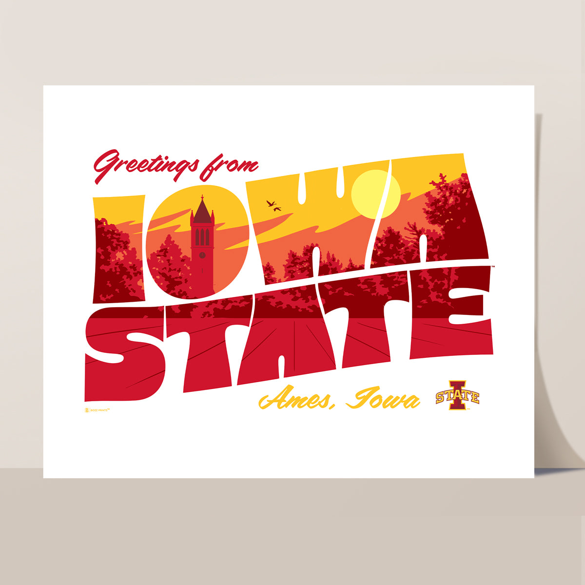 Greetings from Iowa State University Print