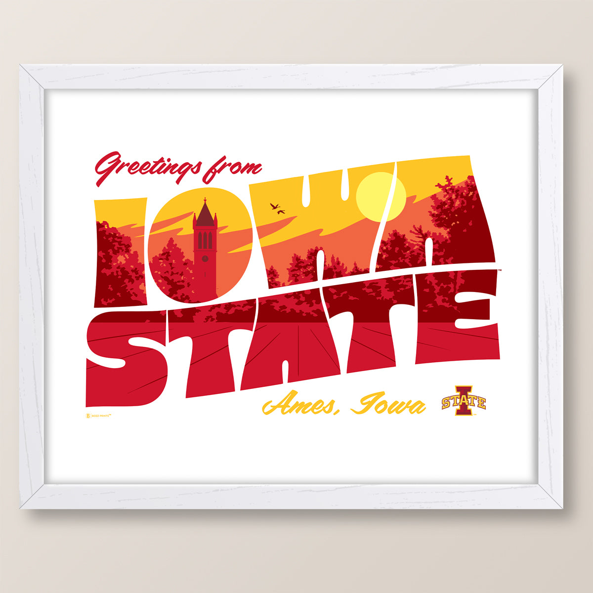 Greetings from Iowa State University Print