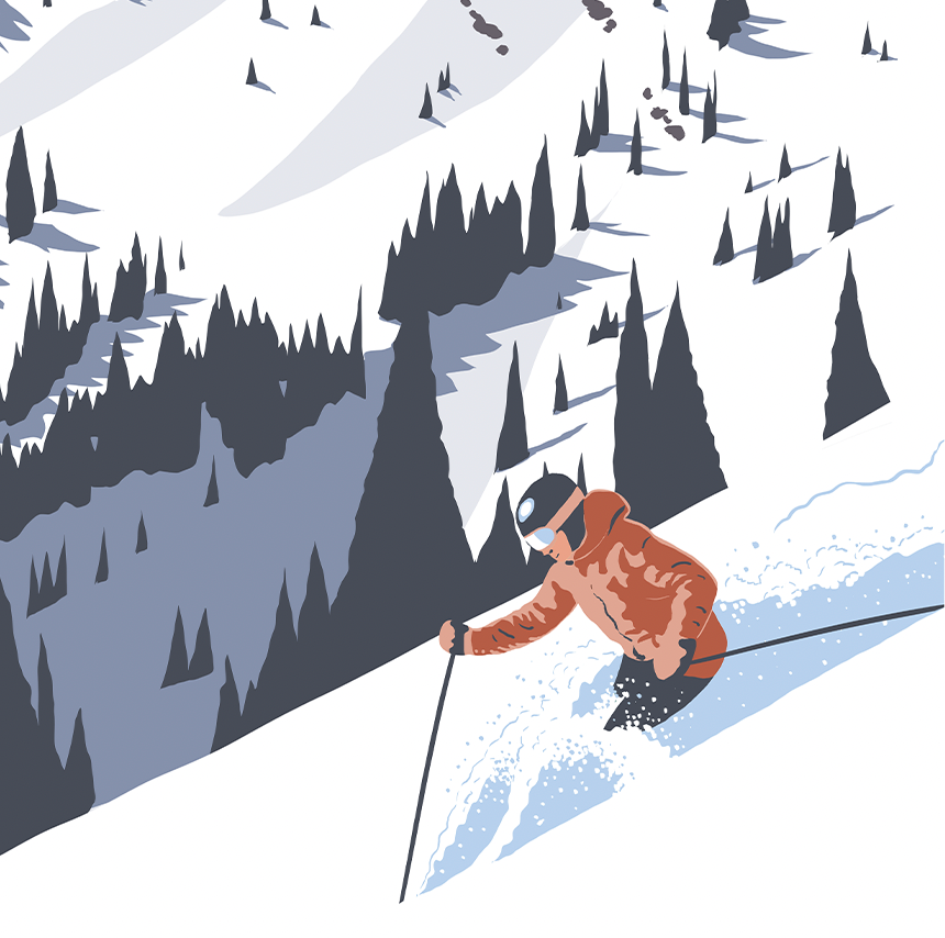 Greetings from Park City Utah Print