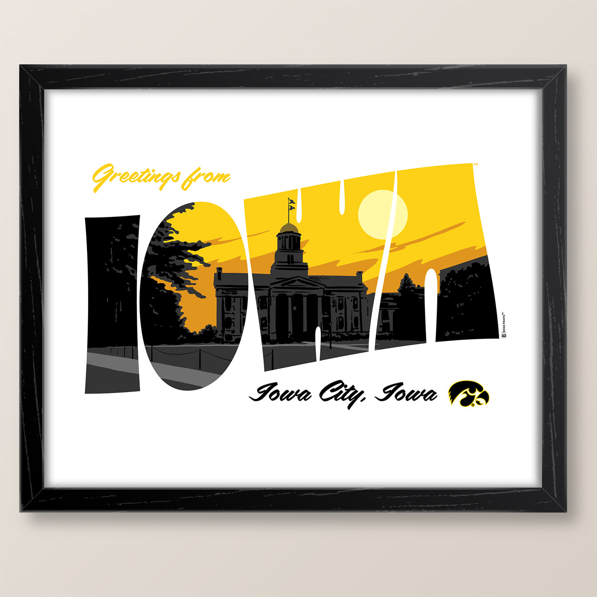 Greetings from The University of Iowa Print