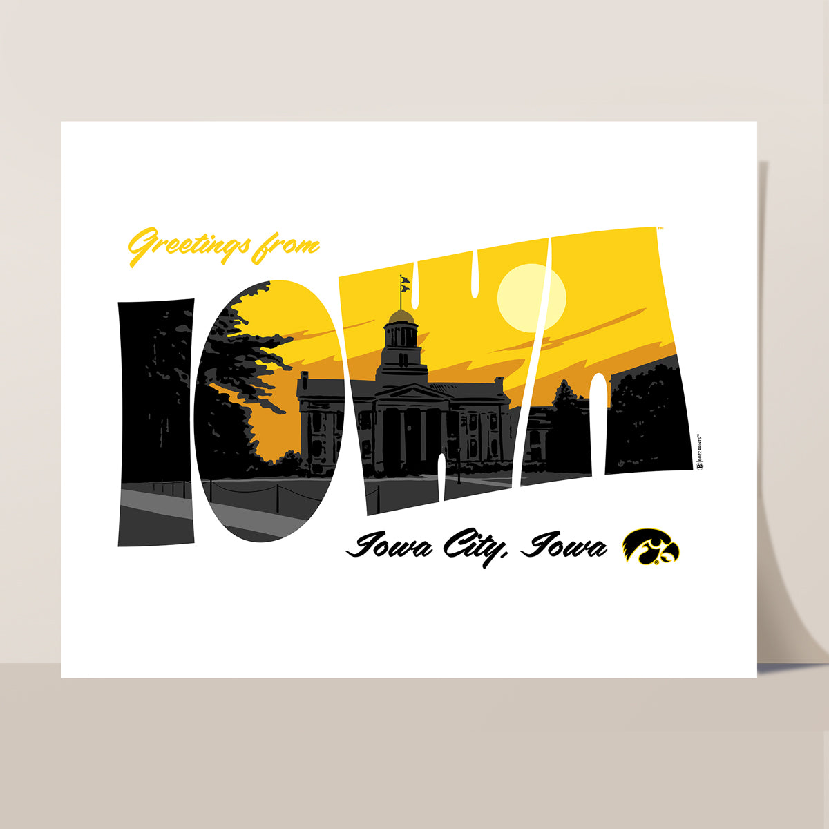 Greetings from The University of Iowa Print