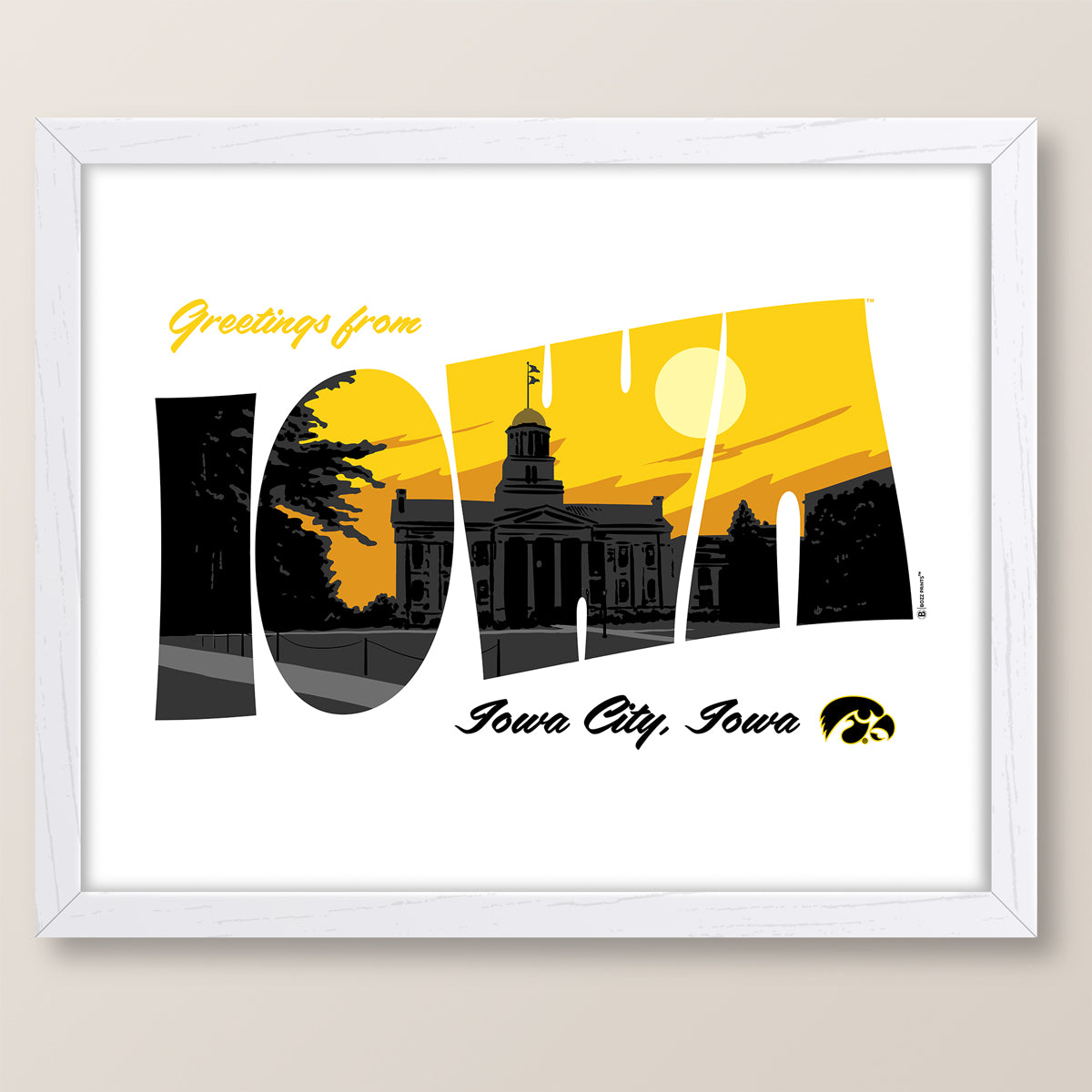 Greetings from The University of Iowa Print