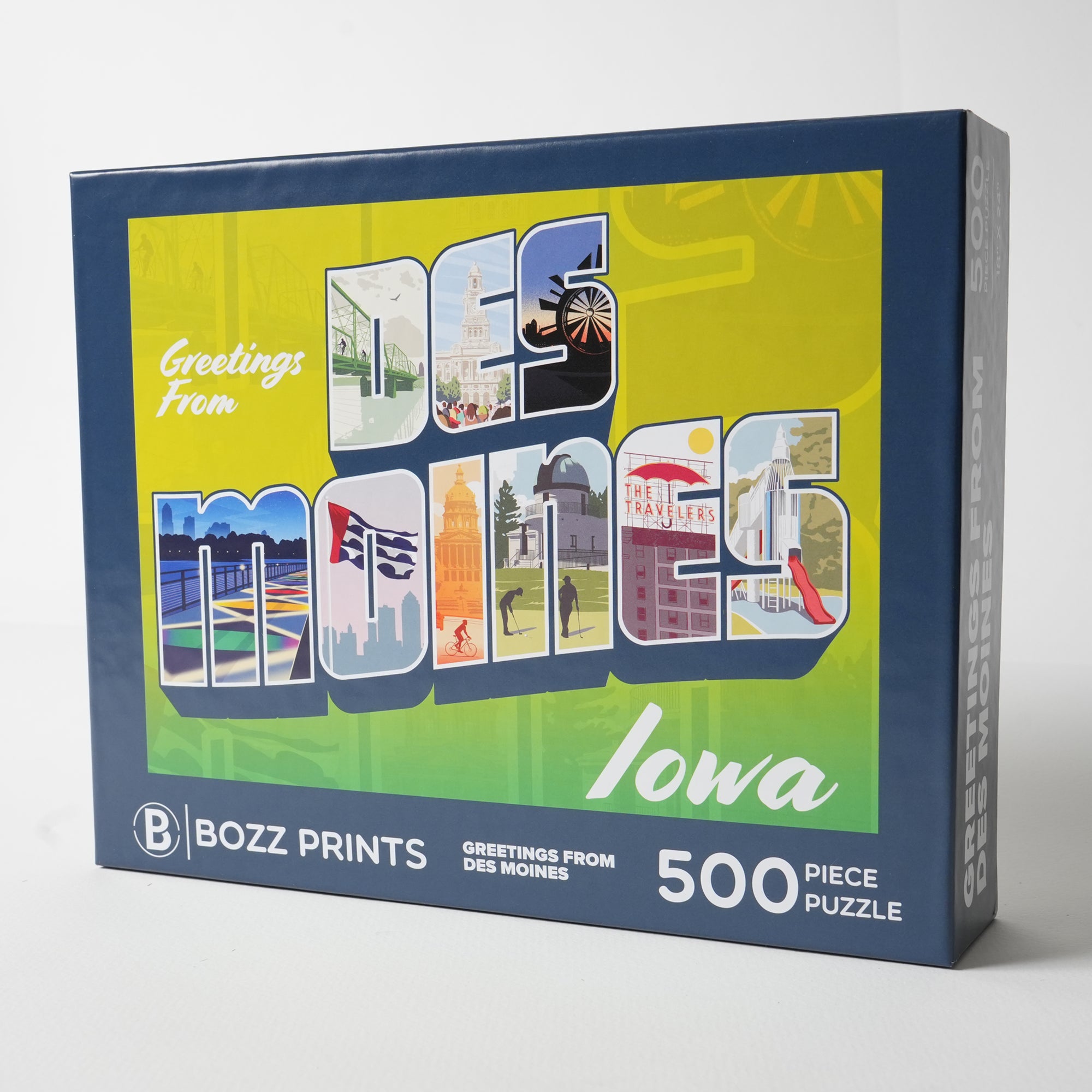 Greetings from Des Moines Jigsaw Puzzle