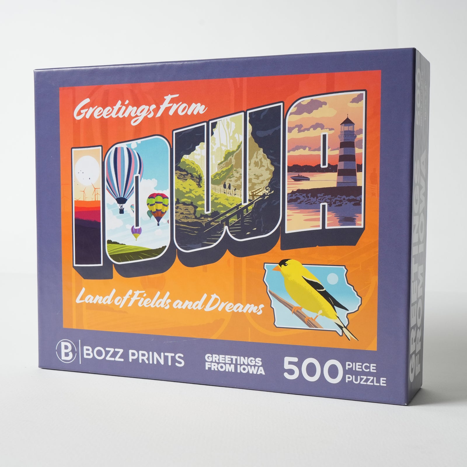 Greetings from Iowa Jigsaw Puzzle