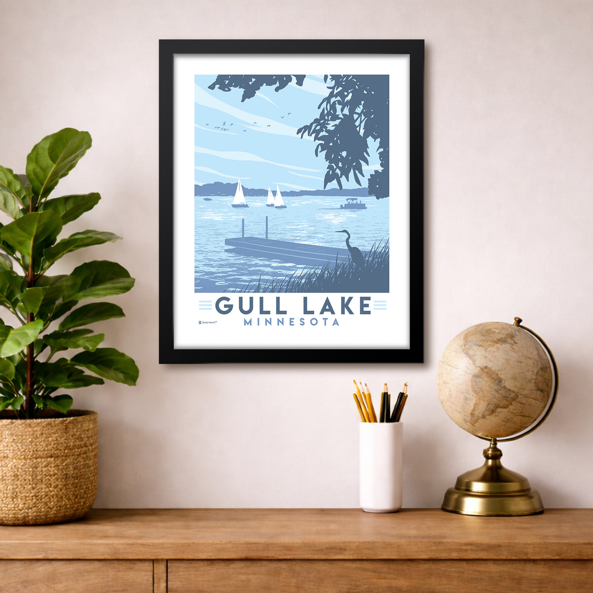 Gull Lake Minnesota Print