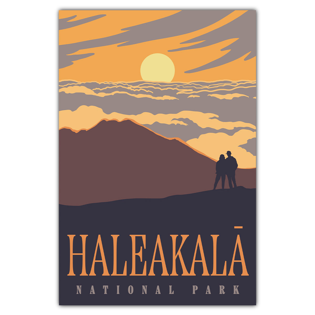 Haleakala National Park Sunrise Postcard