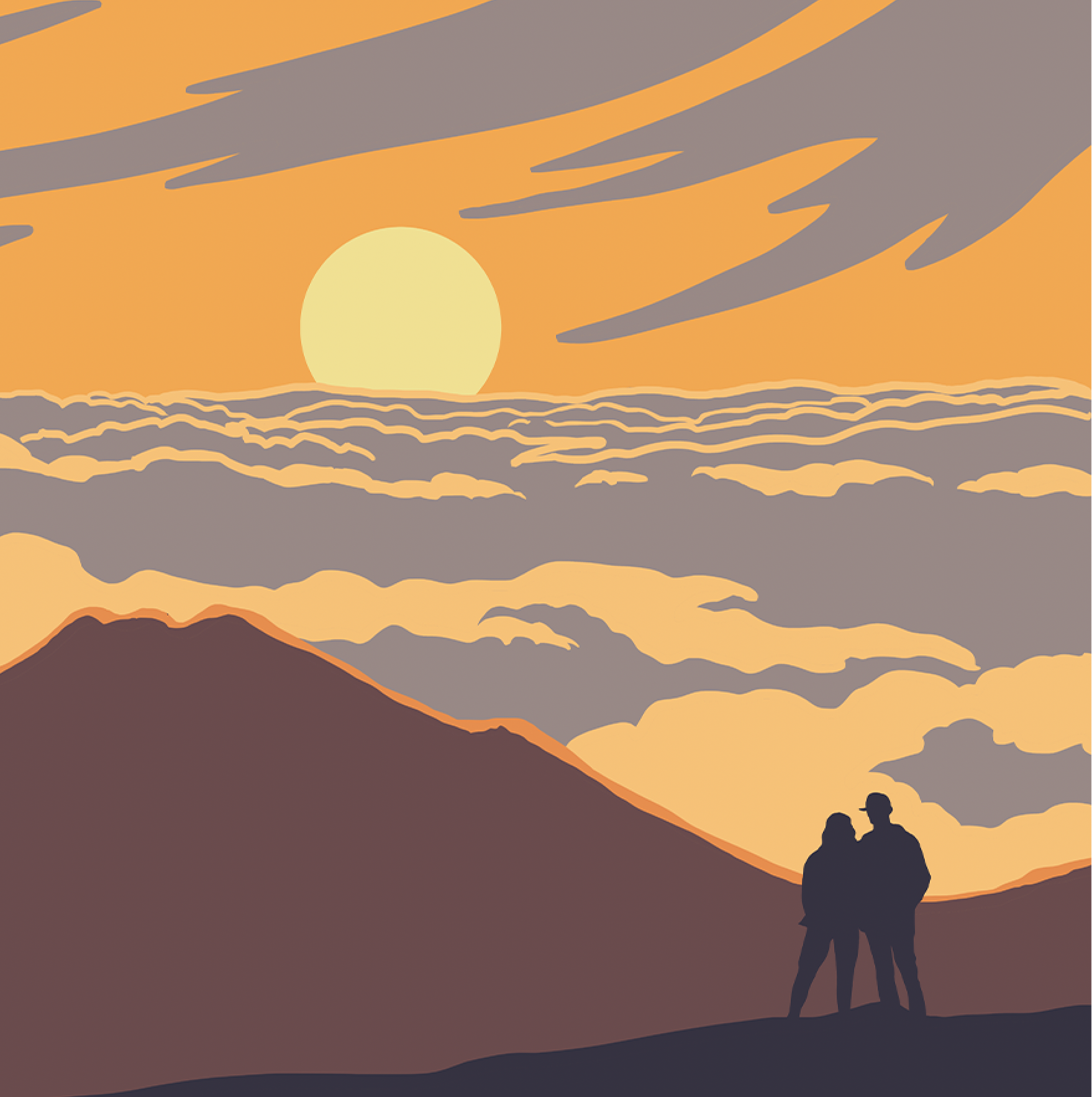 Haleakala National Park Sunrise Print