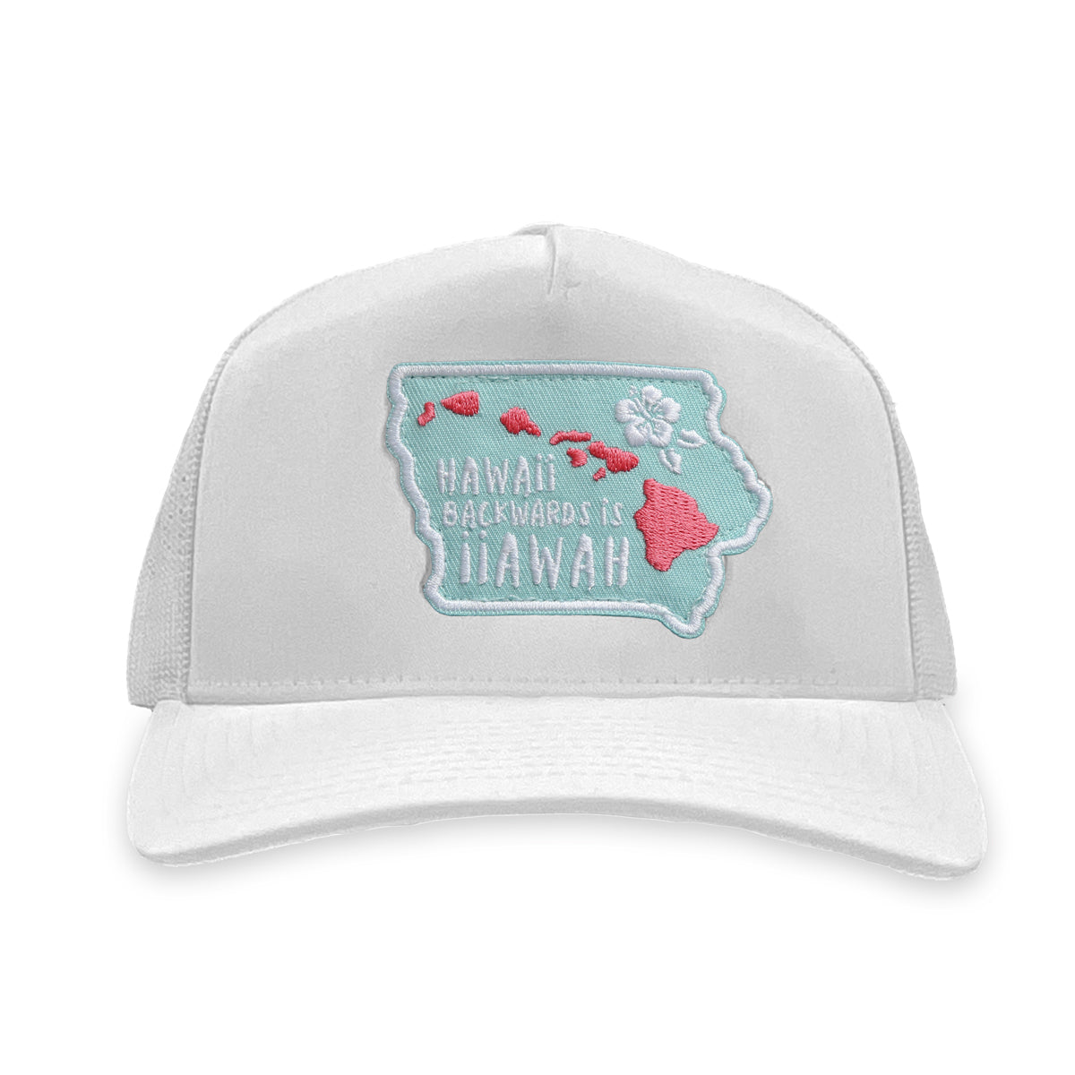 Hawaii Backwards is Iiawah Trucker Hat
