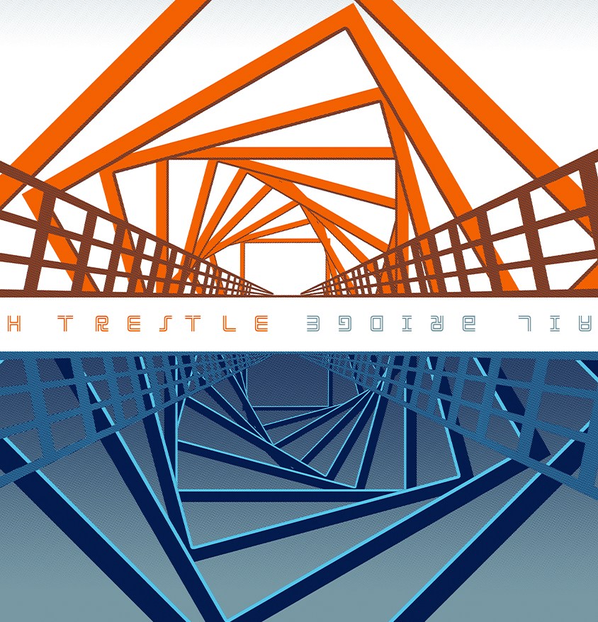 High Trestle Trail Bridge Print
