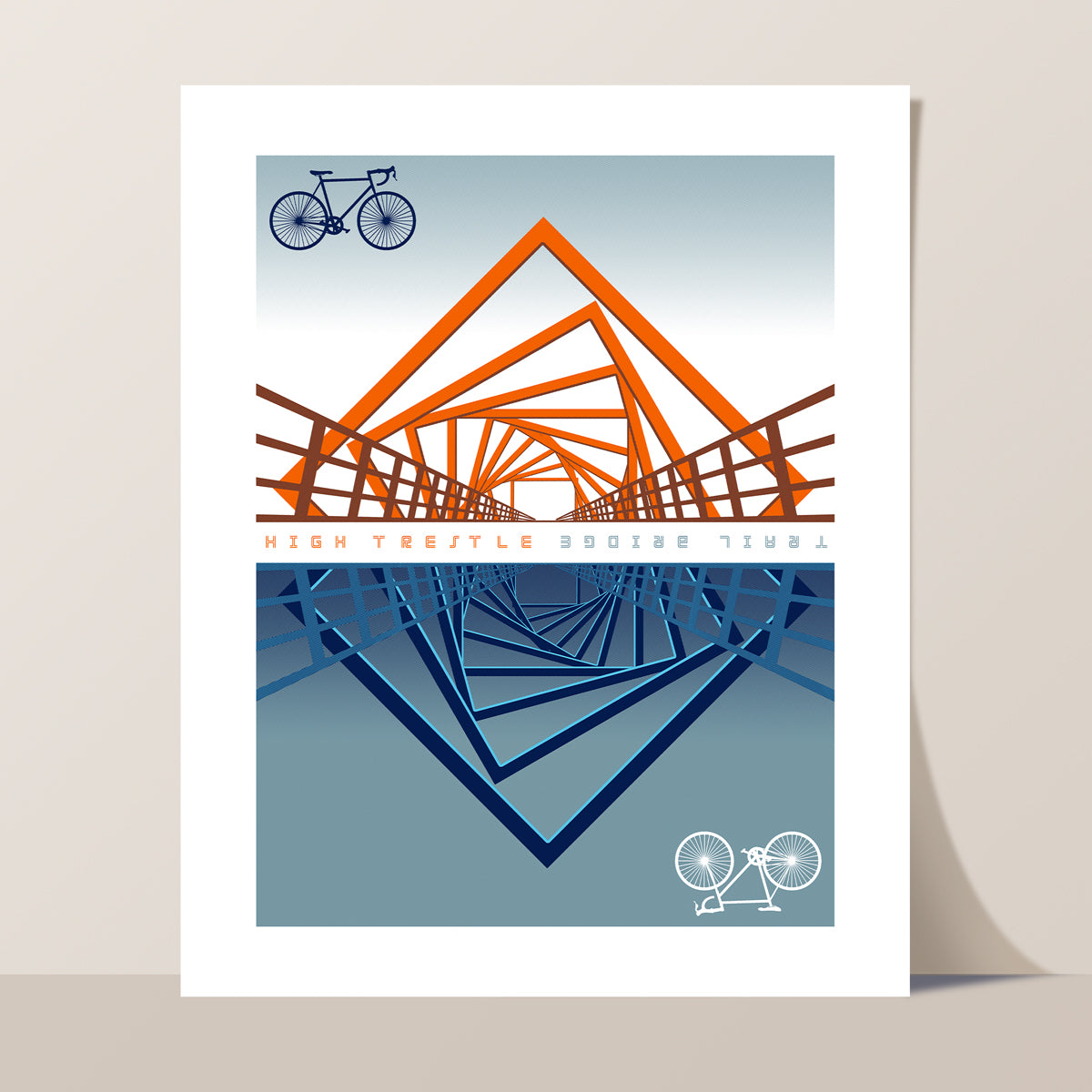 High Trestle Trail Bridge Print