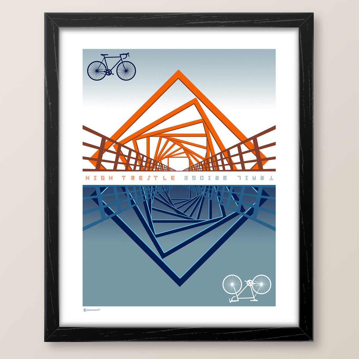 High Trestle Trail Bridge Print