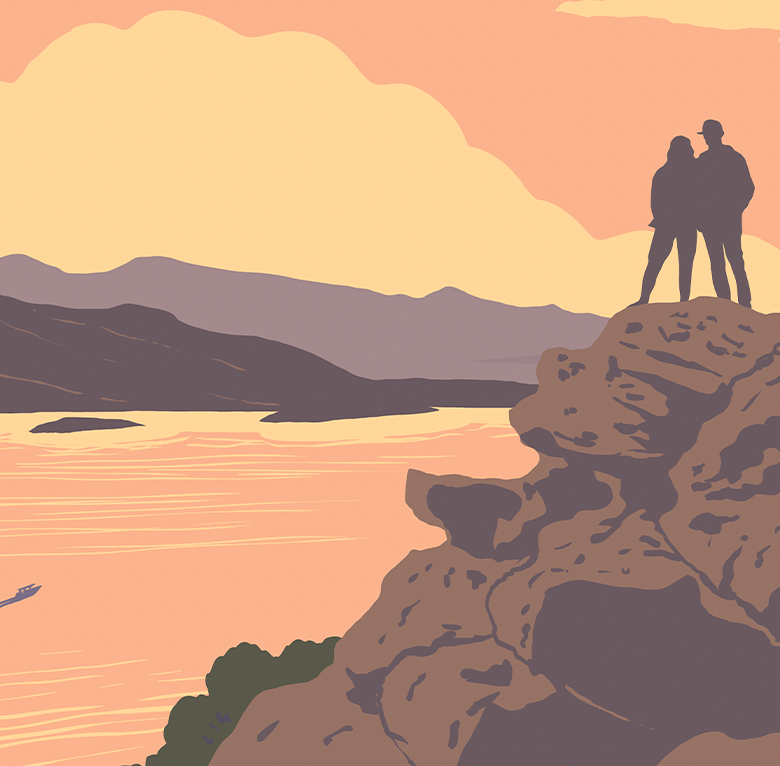 Horsetooth Reservoir - Colorado Print