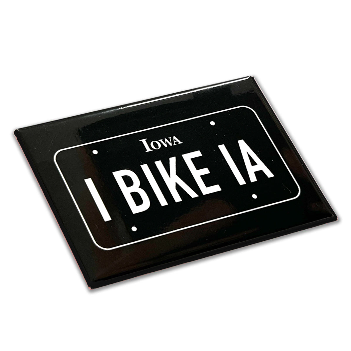 I BIKE IA License Plate Hard Magnet