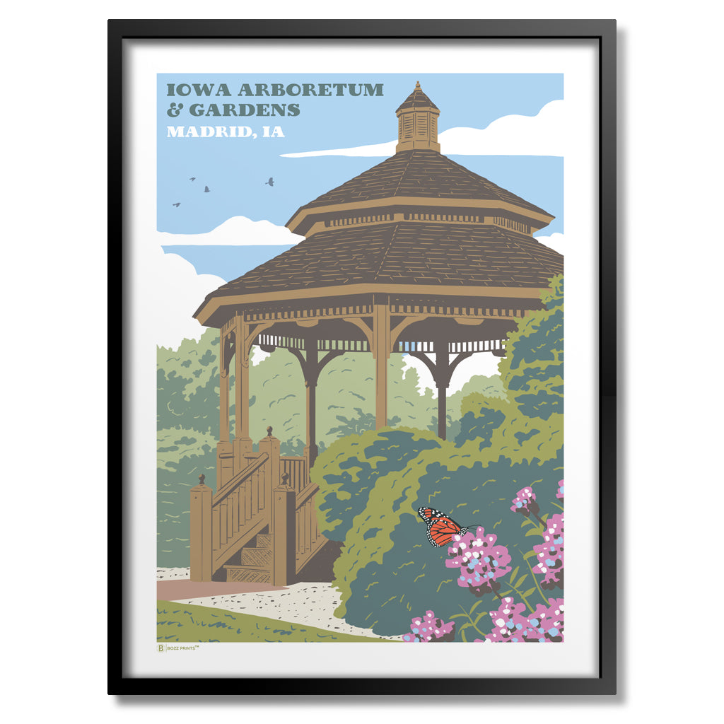 Iowa Arboretum & Gardens Print