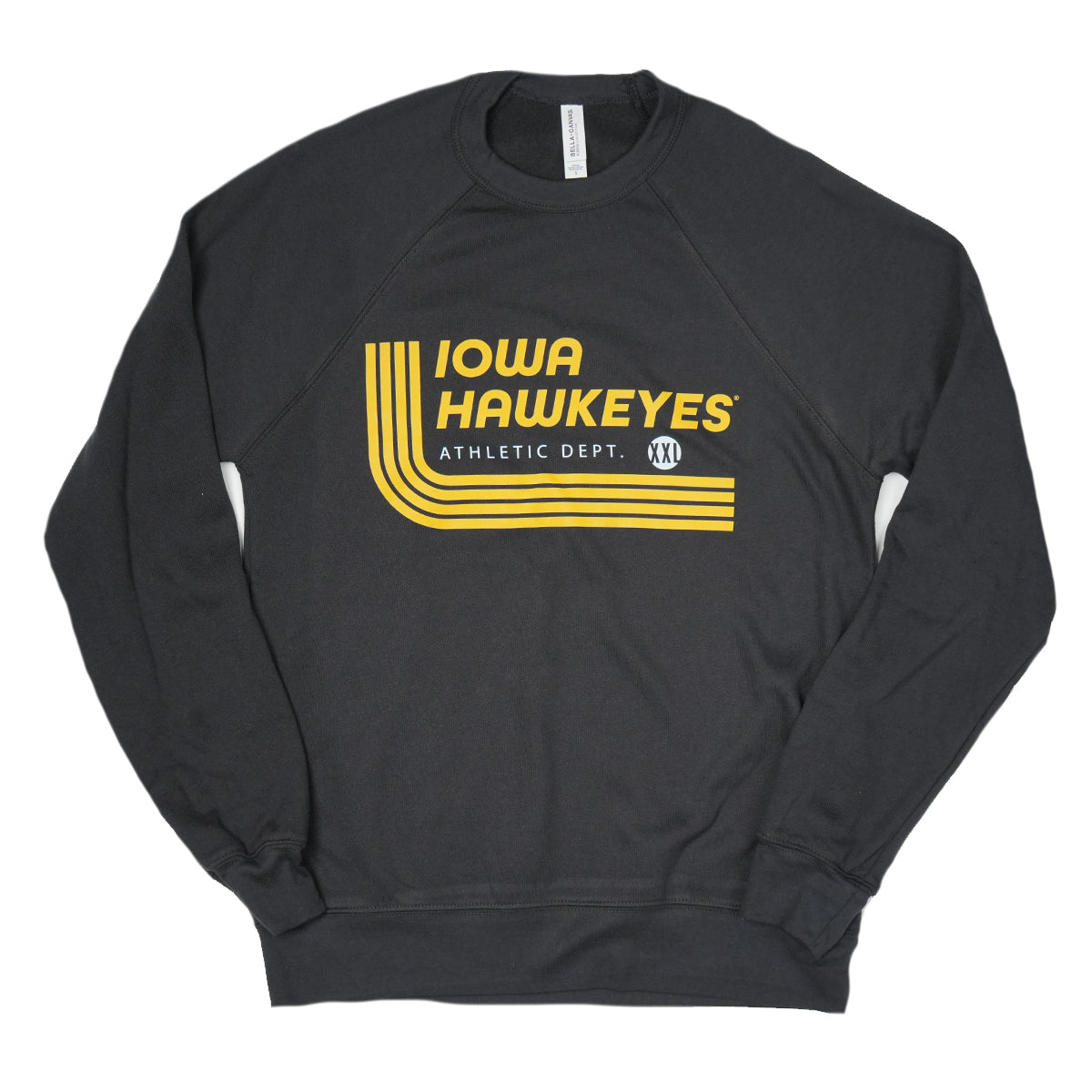 University of Iowa Hawkeyes Athletic Department Retro Crewneck Sweatshirt