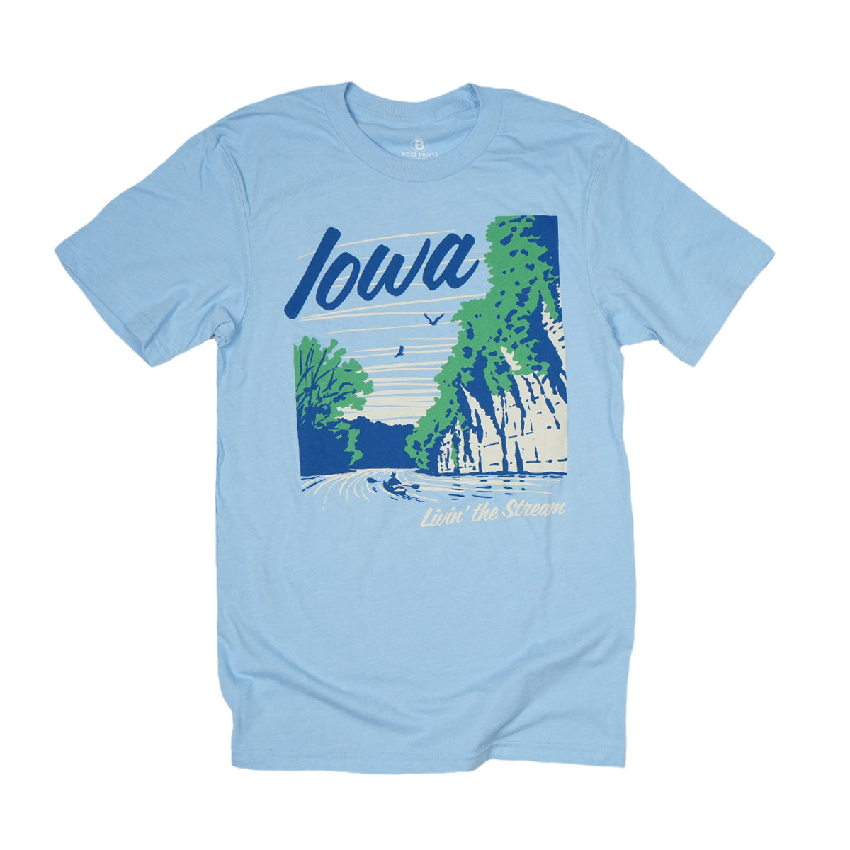 Iowa Livin' the Stream T-Shirt