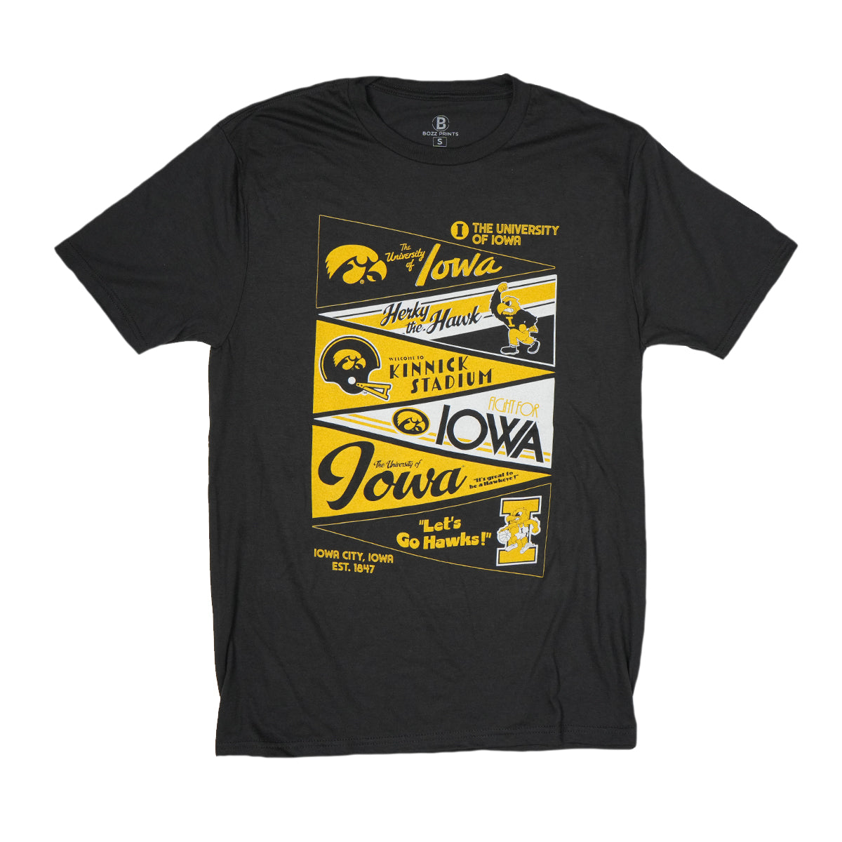 University of Iowa Pennants T-Shirt