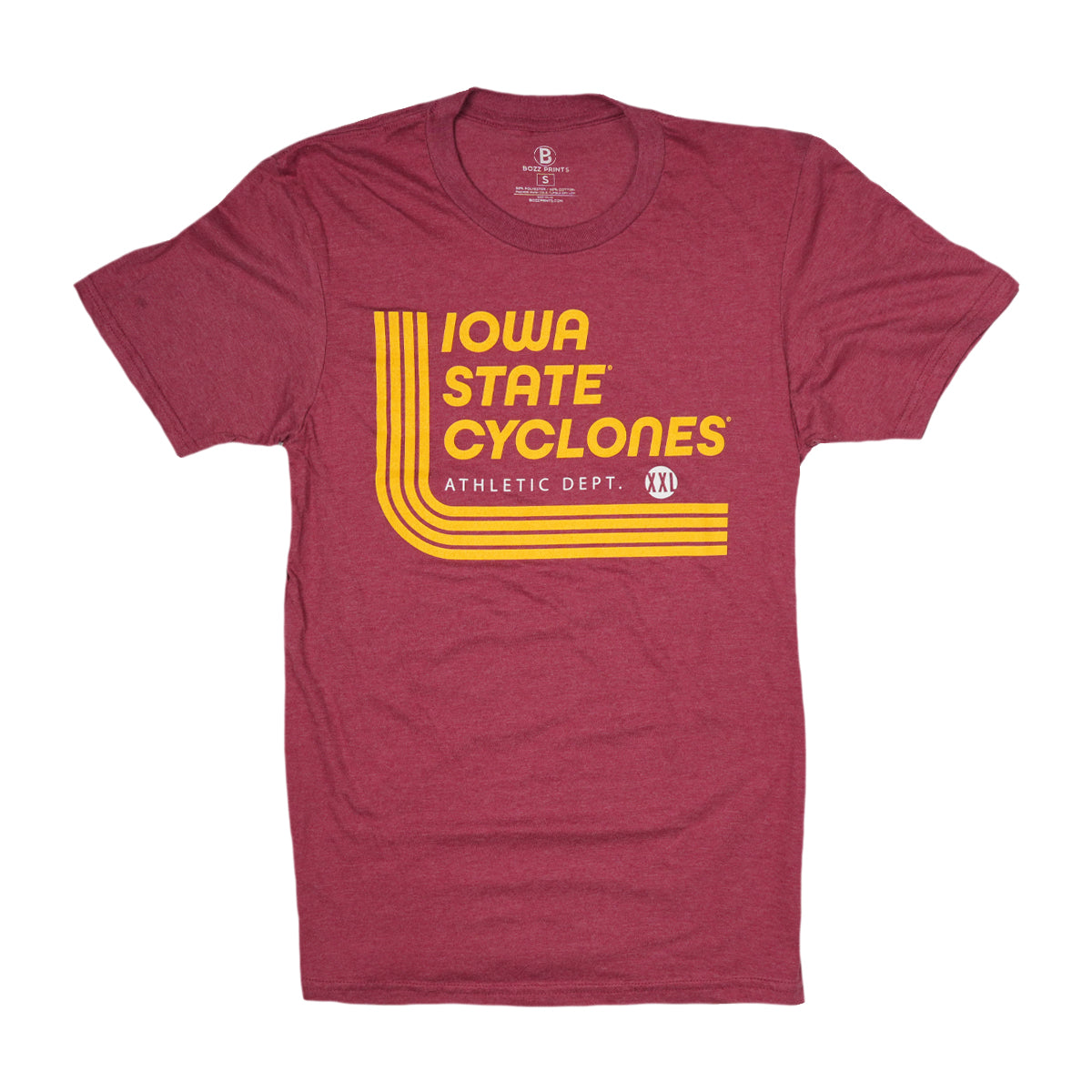 Iowa State University Retro Athletic Department T-Shirt