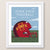 Iowa State University Football Helmet Print