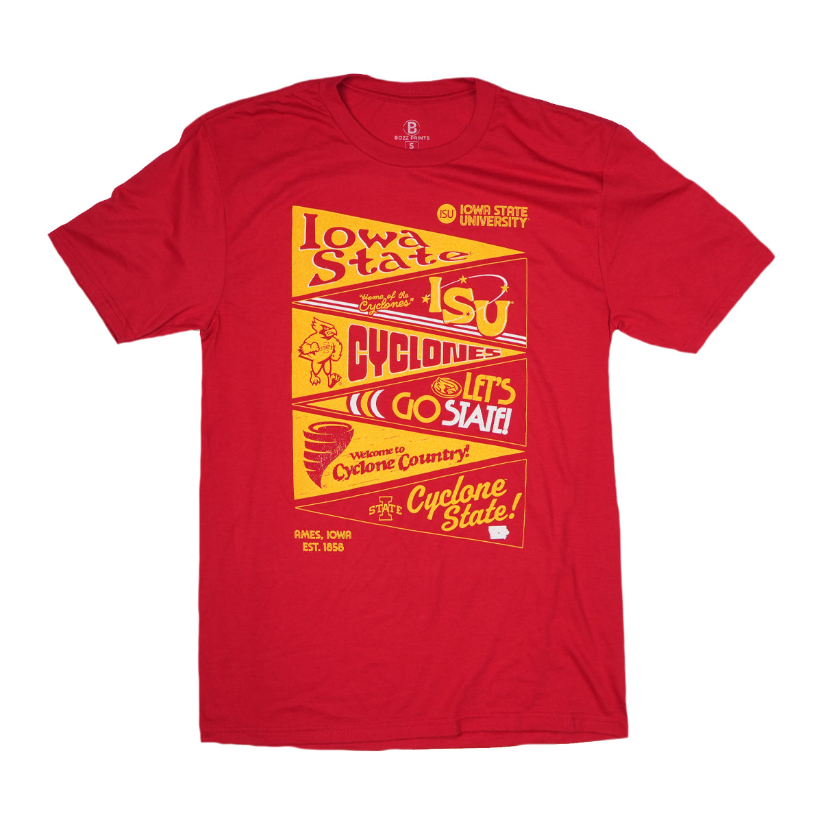 Iowa State University Pennants T-Shirt