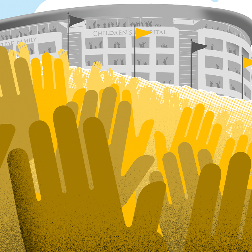 Iowa City Wave Print