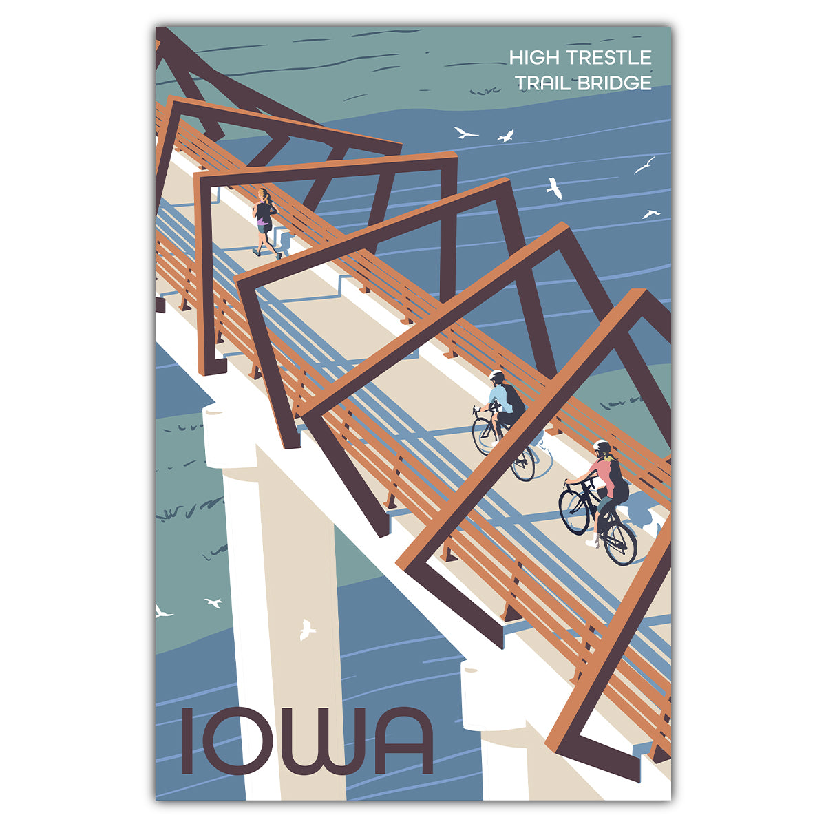 High Trestle Bridge Postcard