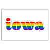 Iowa Retro Pride Postcard