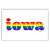 Iowa Retro Pride Greeting Card