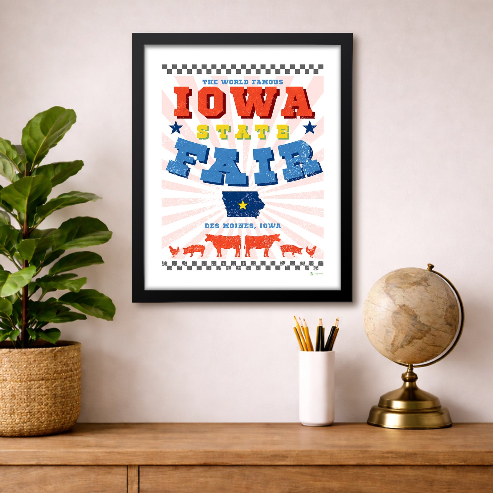 The World Famous Iowa State Fair Print