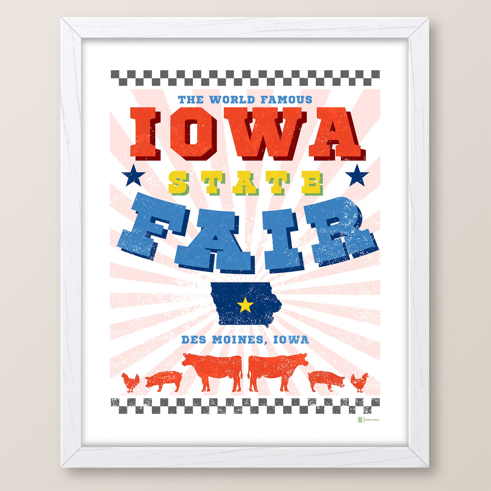 The World Famous Iowa State Fair Print