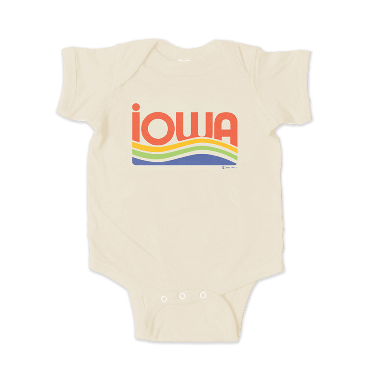 Iowa Waves Onesie