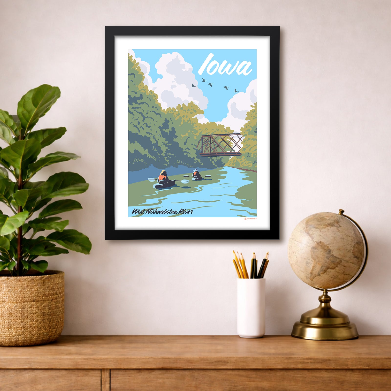 West Nishnabotna River Print