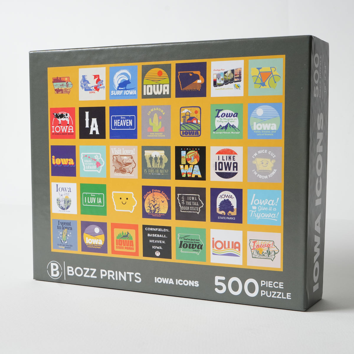 Iowa Icons Jigsaw Puzzle