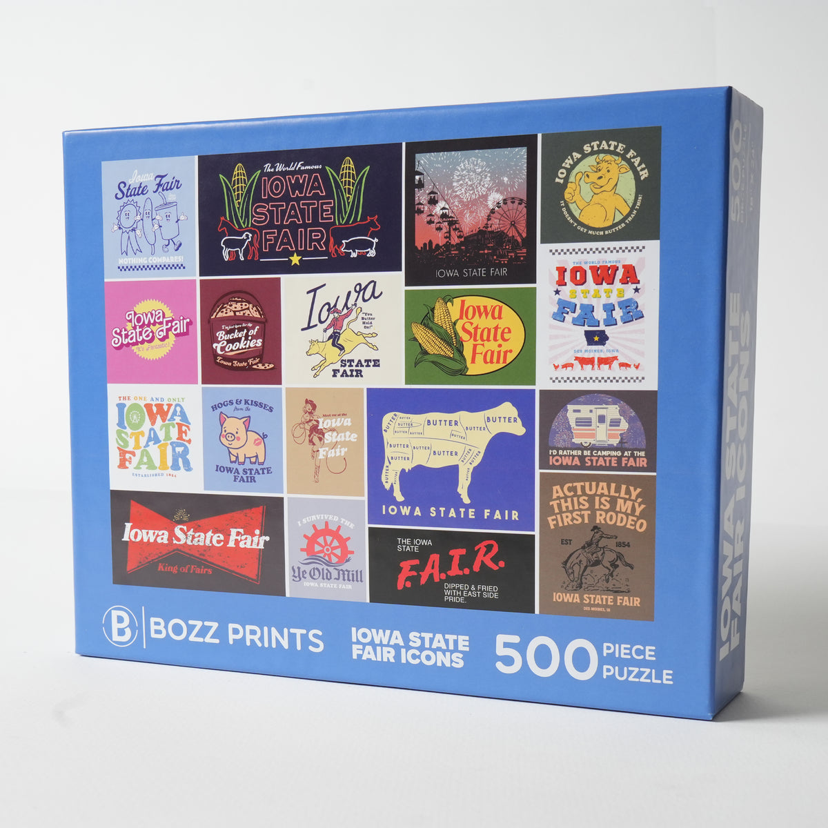 Iowa State Fair Icons Jigsaw Puzzle