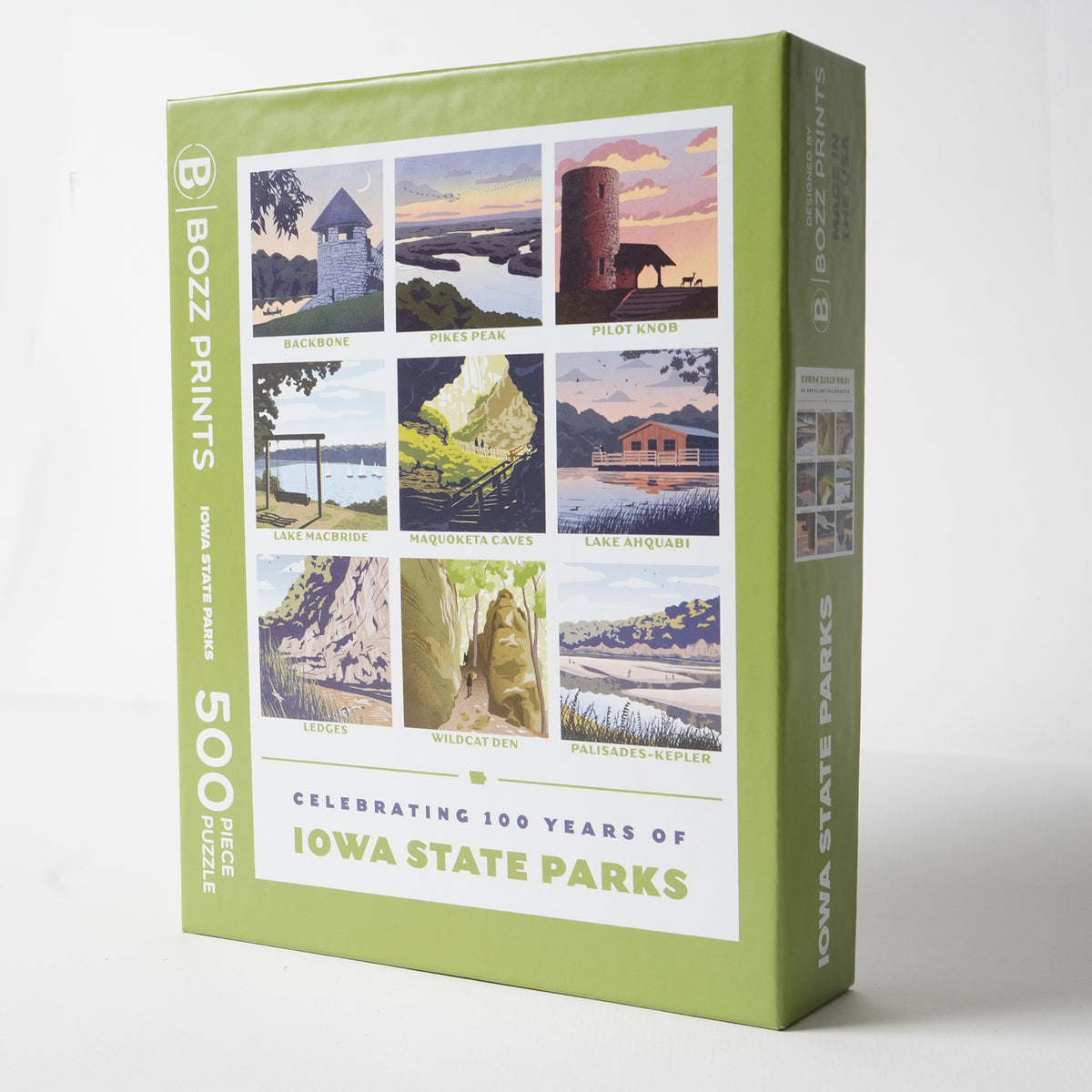 Iowa State Parks Jigsaw Puzzle