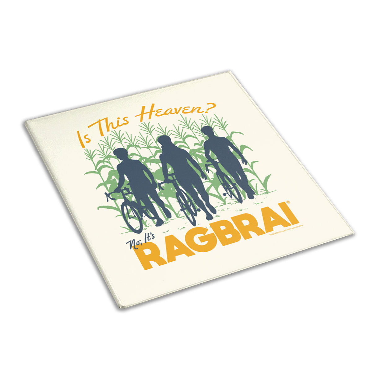 Is This Heaven? No, It's RAGBRAI Hard Magnet