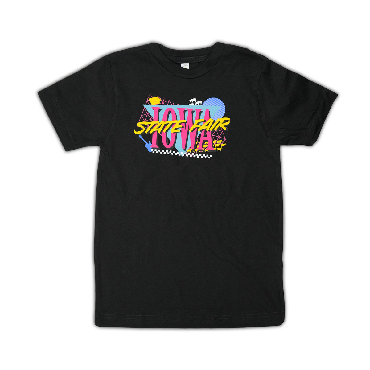 Iowa State Fair Retro 90s Kids T-Shirt