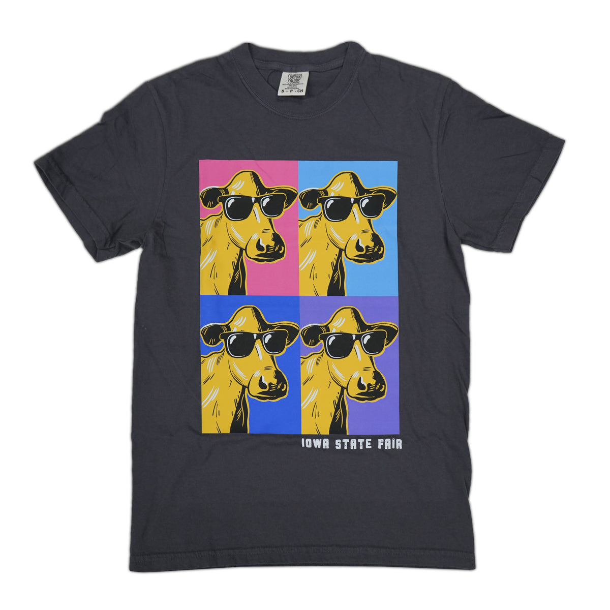 Iowa State Fair Butter Cow Pop Art T-Shirt