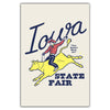 Iowa State Fair Butter Hold On Postcard