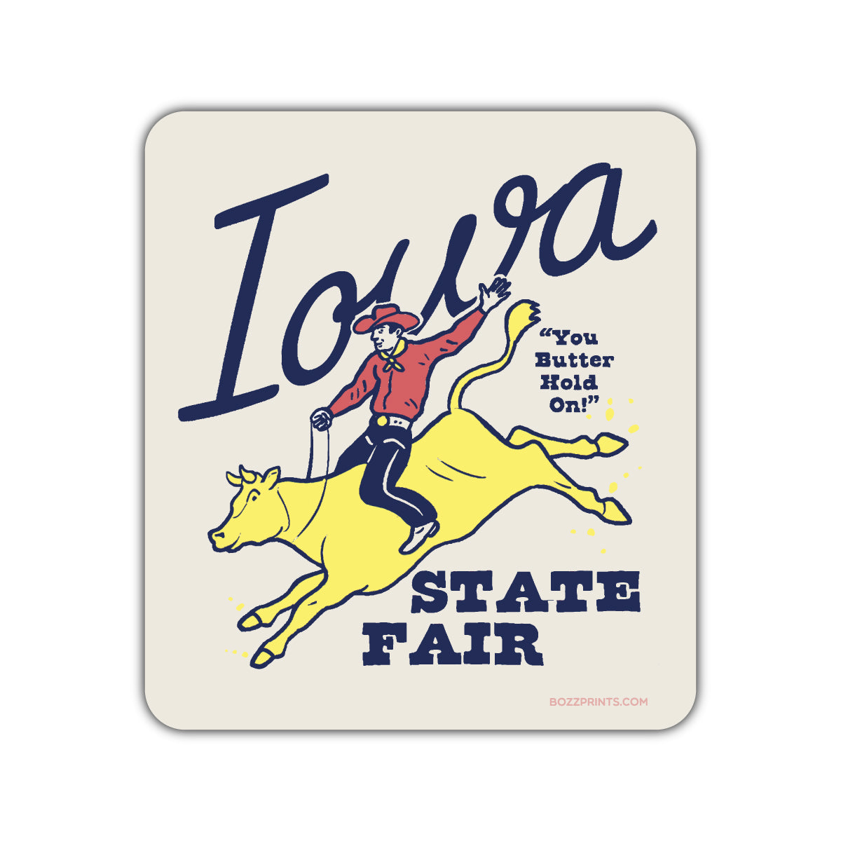 Iowa State Fair Butter Hold On